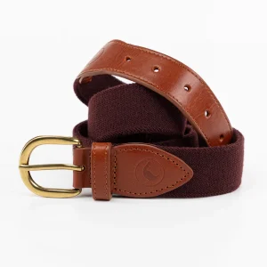 Cinturón Elástico Granate