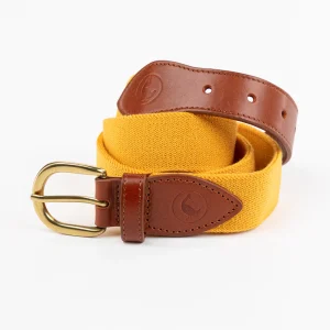 Cinturón Elástico Mostaza