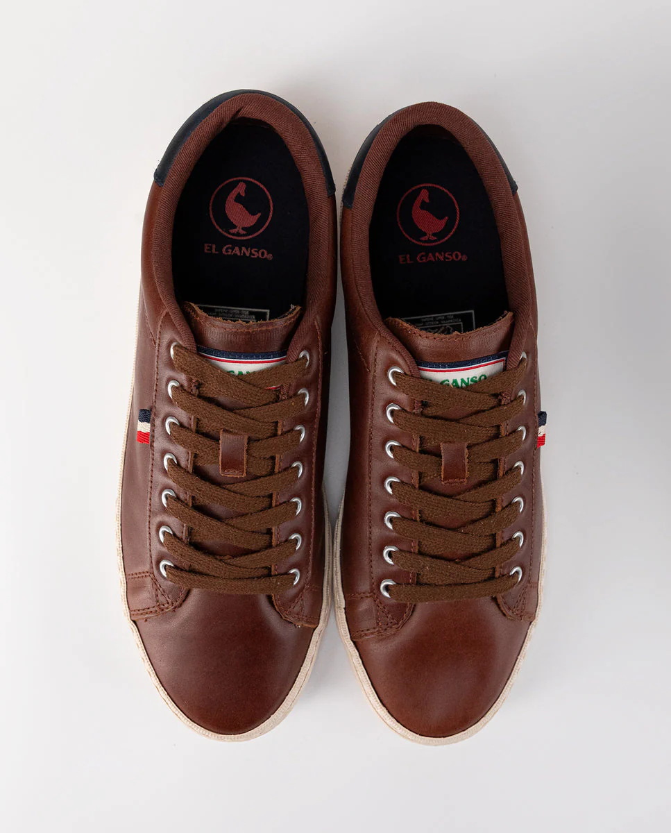 Low Top Piel Marrón - Imagen 3