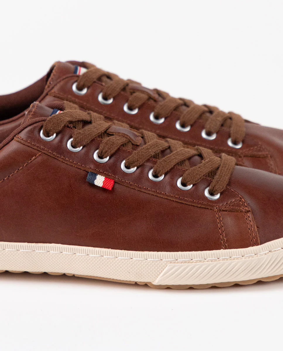 Low Top Piel Marrón - Imagen 5