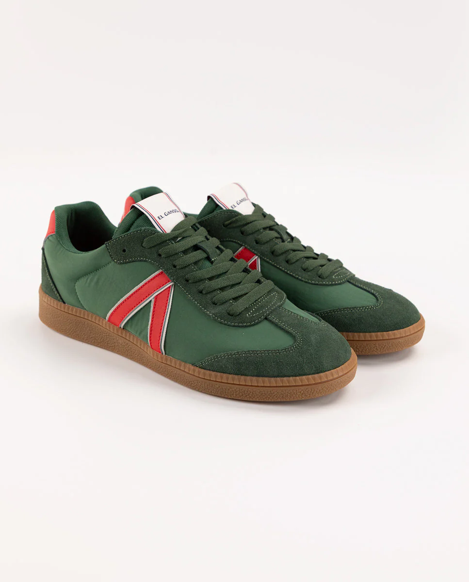 Zapatilla Setentera Nylon Verde - Imagen 6