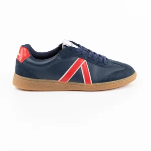 Zapatilla Setentera Piel Marino