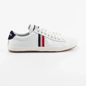 Low Top Piel Blanco