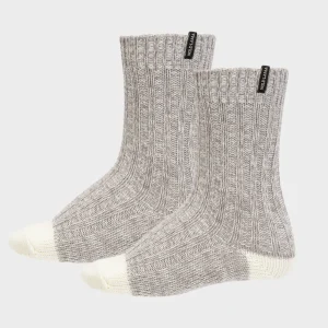 Calcetín Lana Merino Tepe Beige