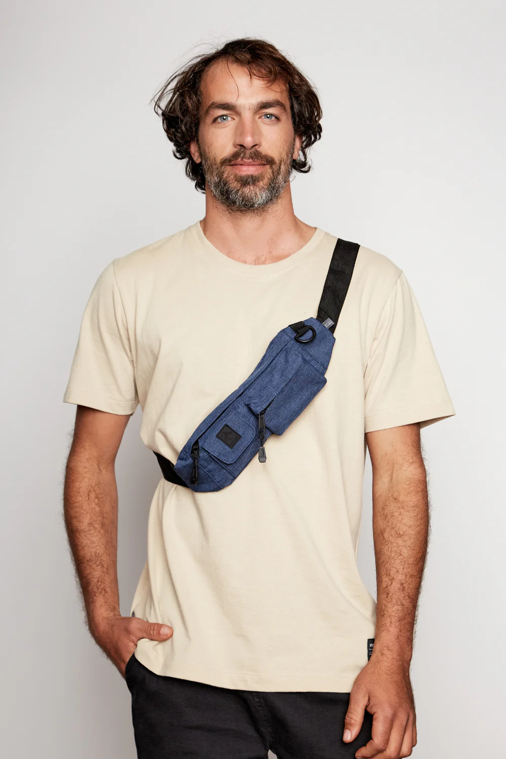 Banano Utility Reciclado Azul