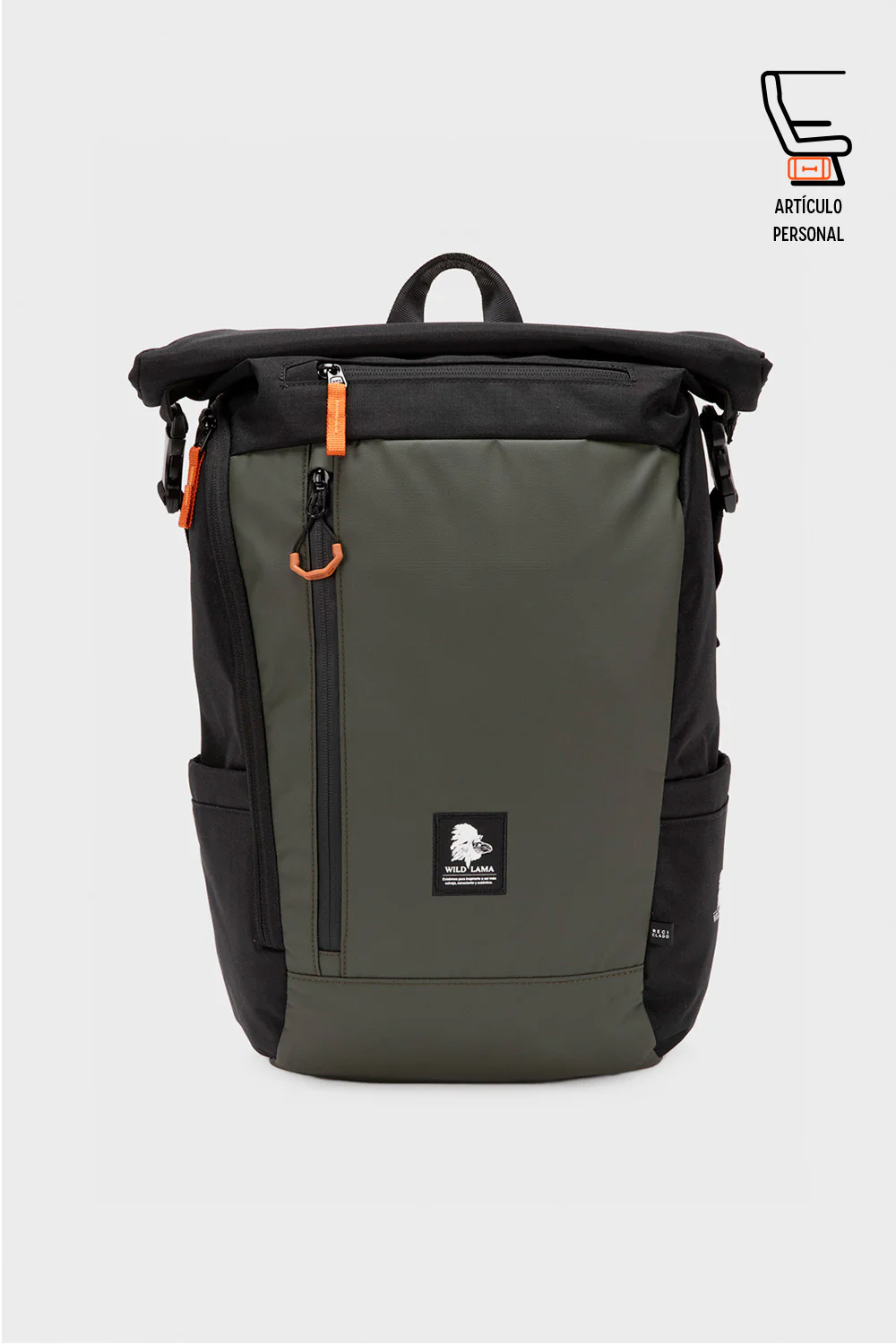 Mochila Travel Oca Reciclada Verde 24L.