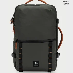 Mochila Travel Baku L Reciclada Verde 44L.