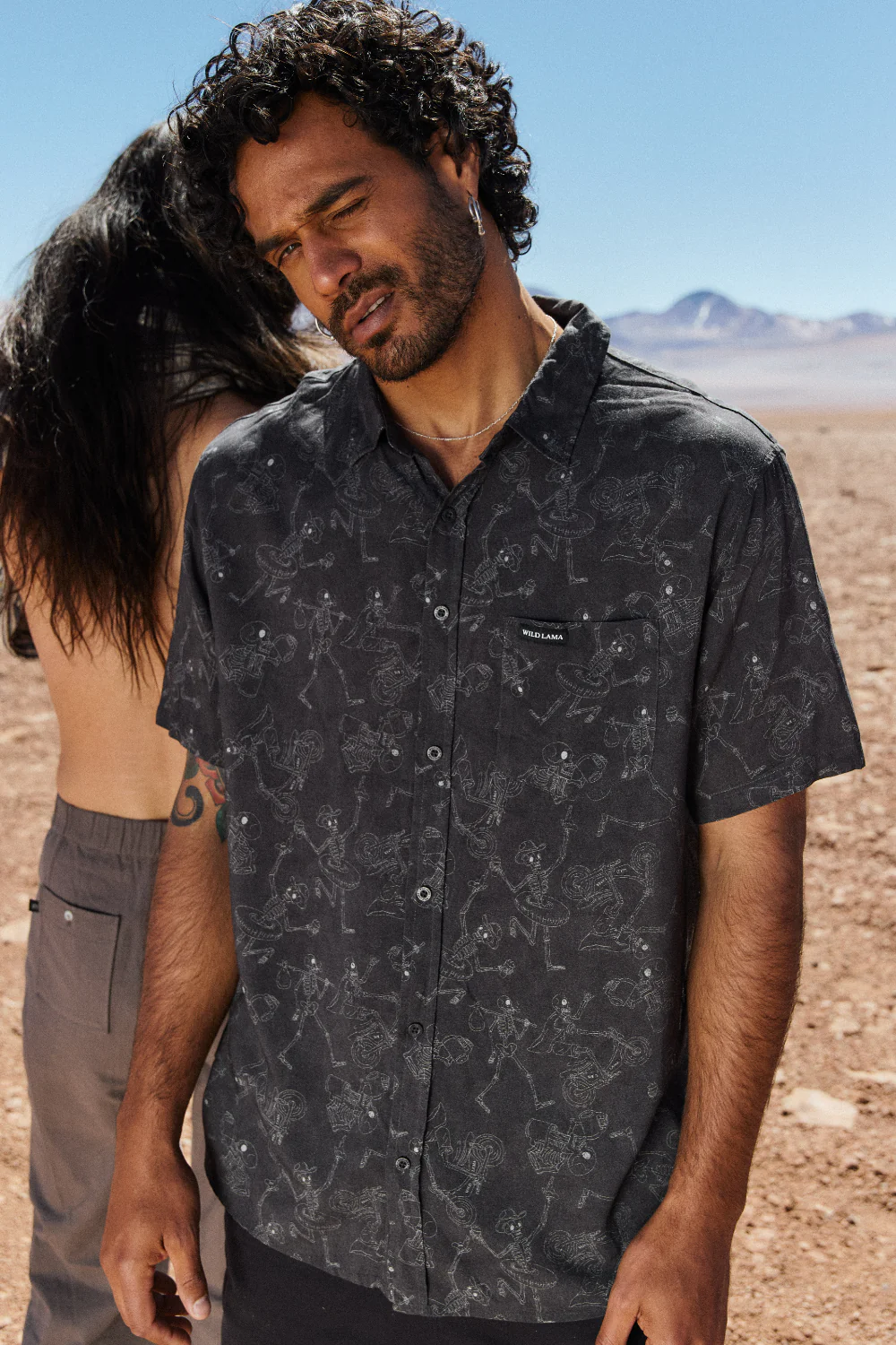 Camisa Mero Calaveras Hombre ECOVERO™