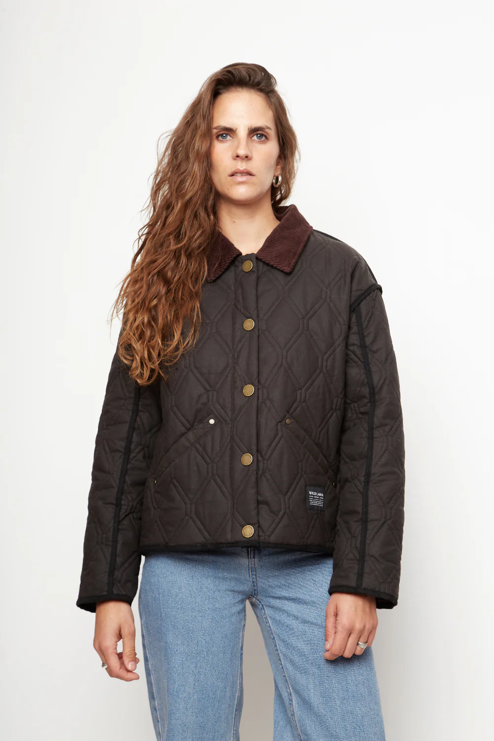 Chaqueta Nita Wax Orgánica Verde Mujer - Imagen 5