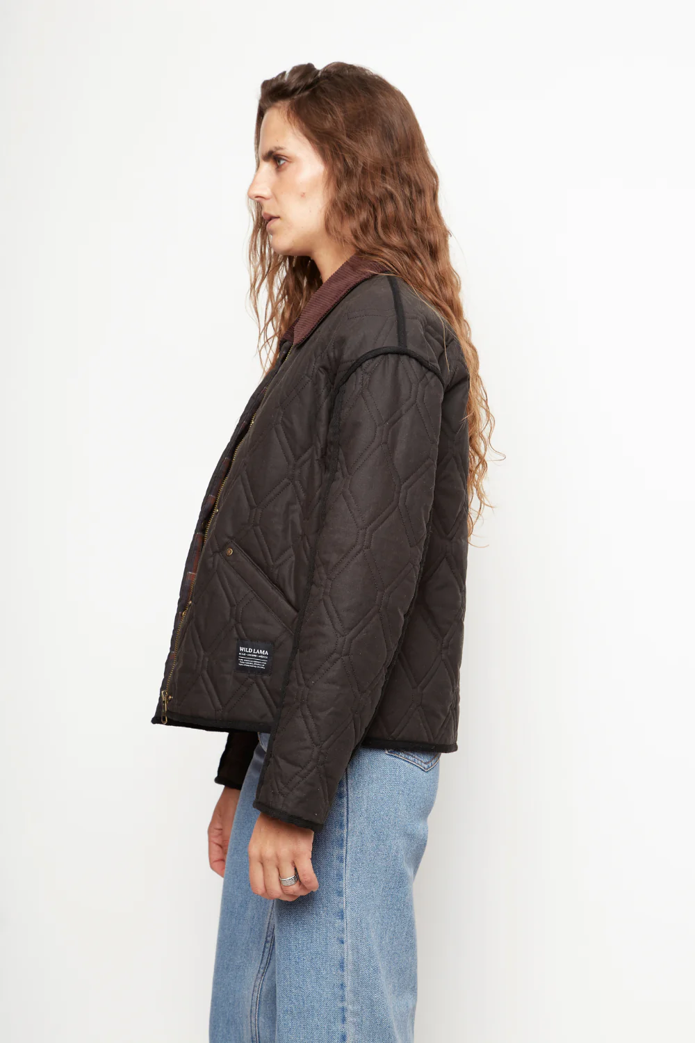 Chaqueta Nita Wax Orgánica Verde Mujer - Imagen 6