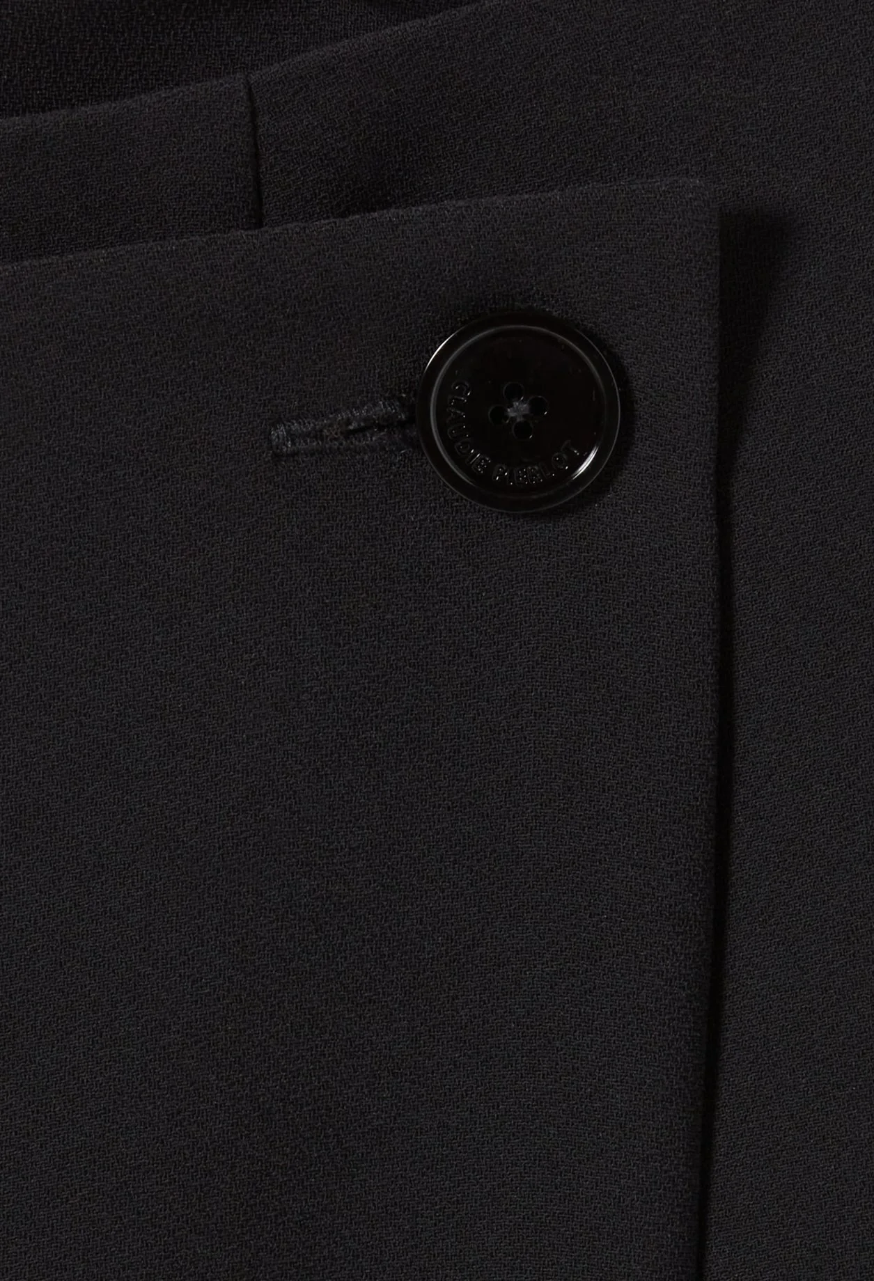 Falda pantalón cruzada con botones - Imagen 6