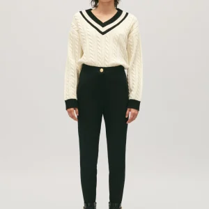 Pantalones de talle alto slim