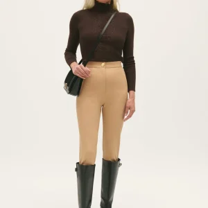 Pantalones de talle alto slim