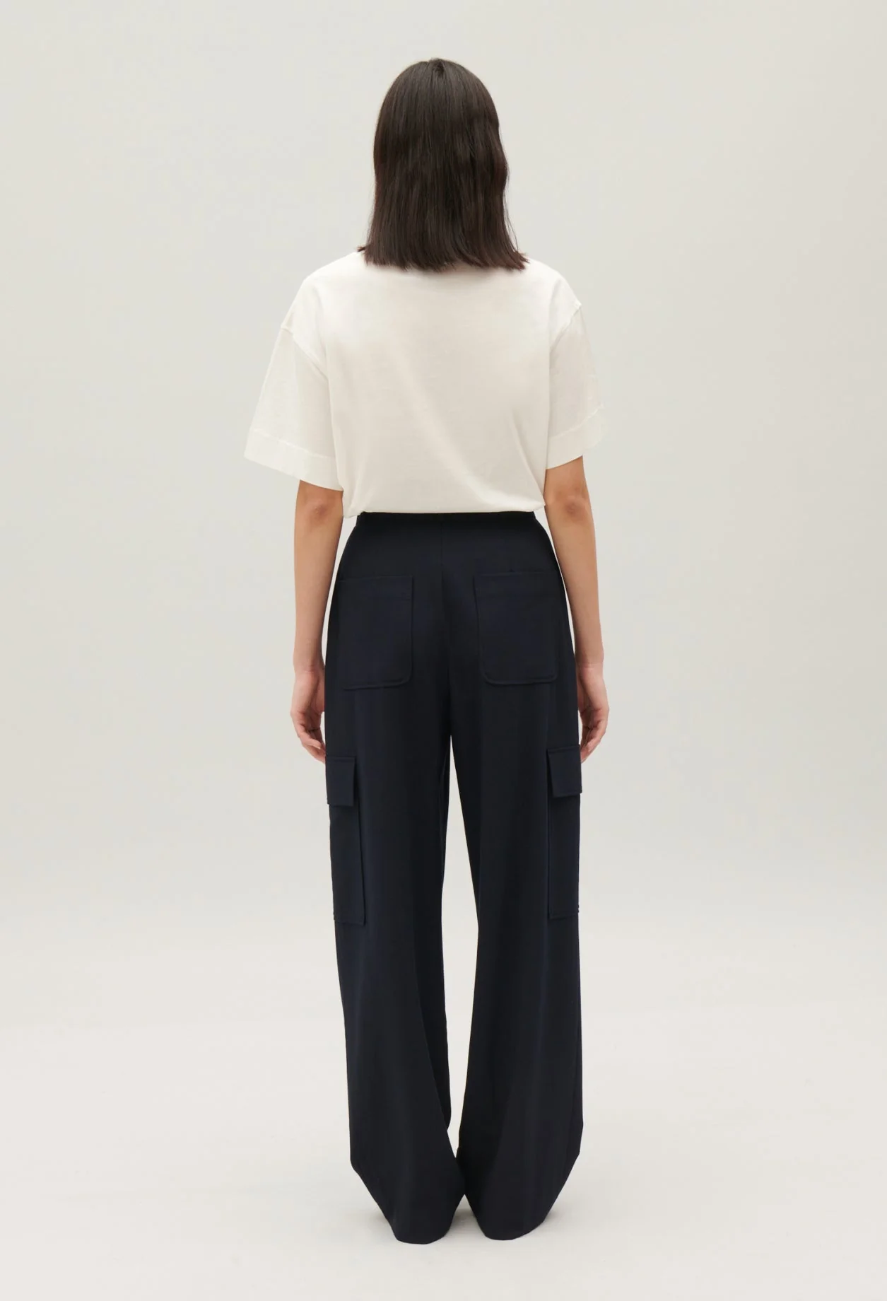 Pantalón cargo azul marino - Imagen 5