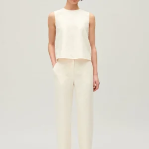 Pantalón de lentejuelas crudo