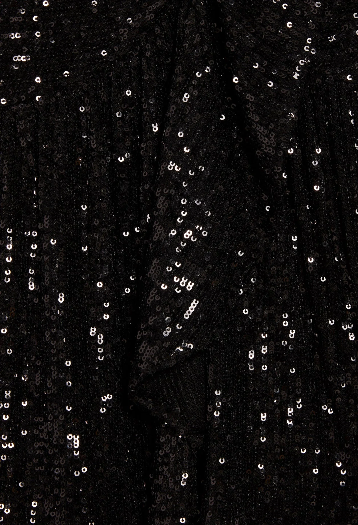 Vestido corto negro de lentejuelas - Imagen 5