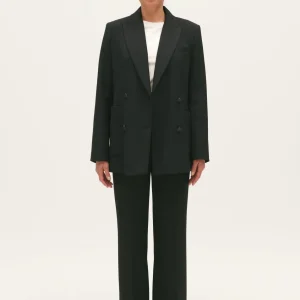 Chaqueta de traje negra