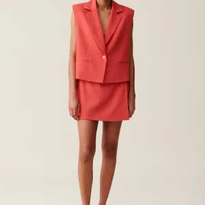 Chaqueta de sastre terracota