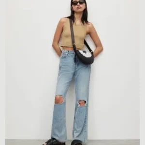 Tank Corto Rina Verde Olivo Pálido