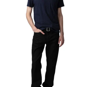 Camiseta Stockholm Flamme Skull Block Tinta