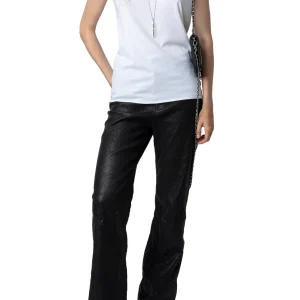 Camiseta Tunisien Amour Strass Blanco