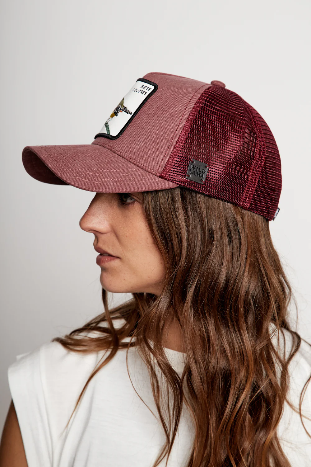 Jockey Siete Colores Orgánico Rosado Lavado - Imagen 3