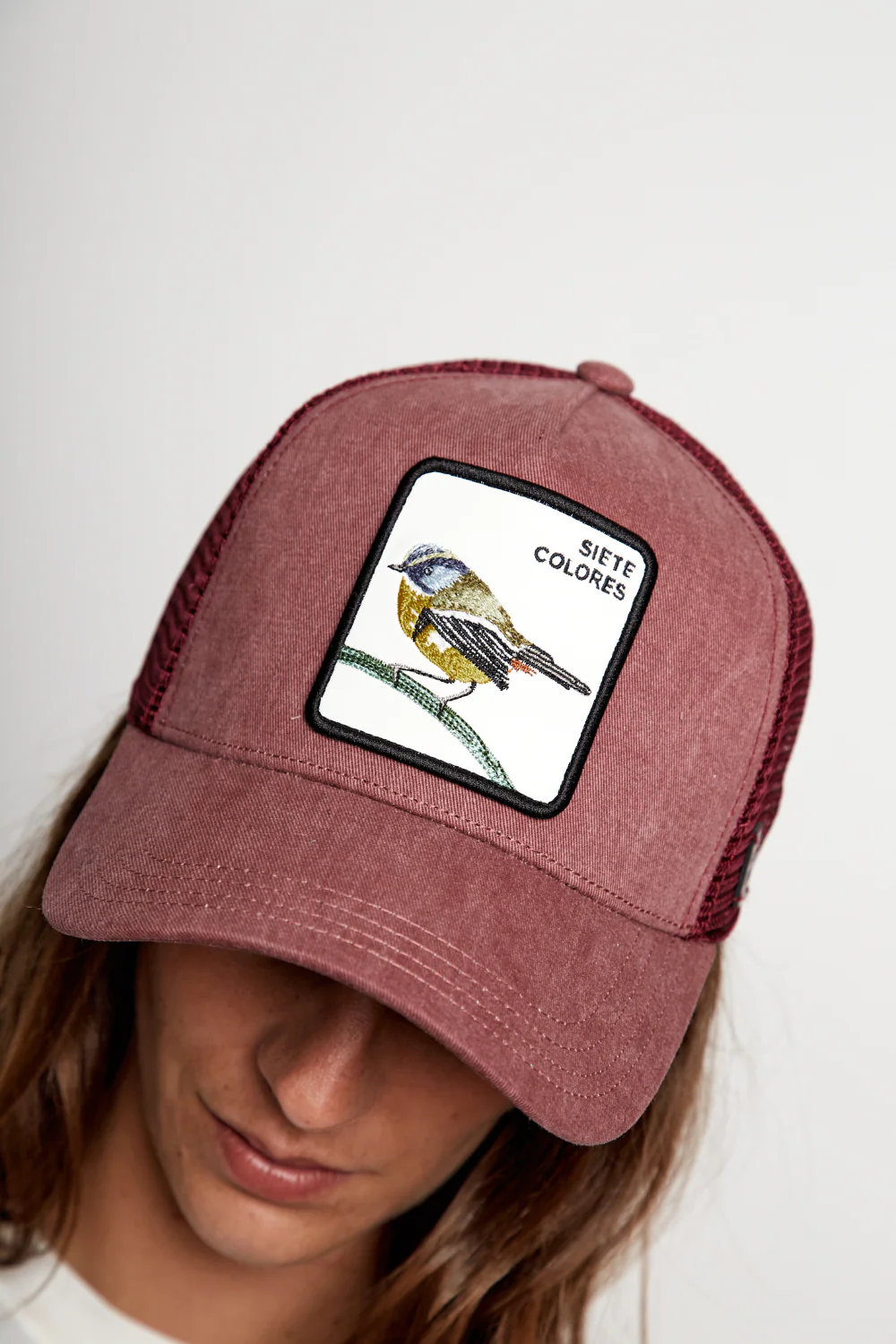 Jockey Siete Colores Orgánico Rosado Lavado - Imagen 5