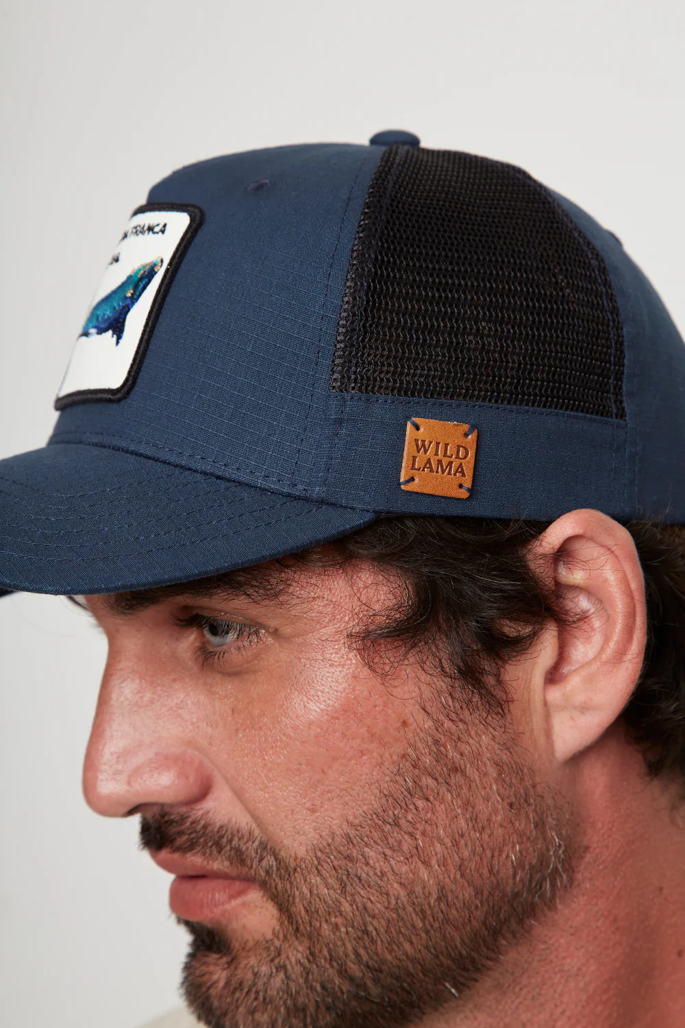 Jockey Ballena Orgánico Azul Marino Ripstop - Imagen 4