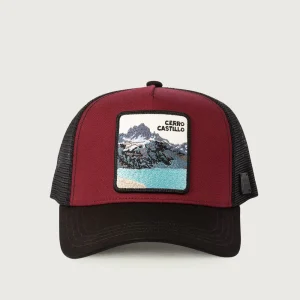 Jockey Cerro Castillo Algodón Orgánico Burdeo