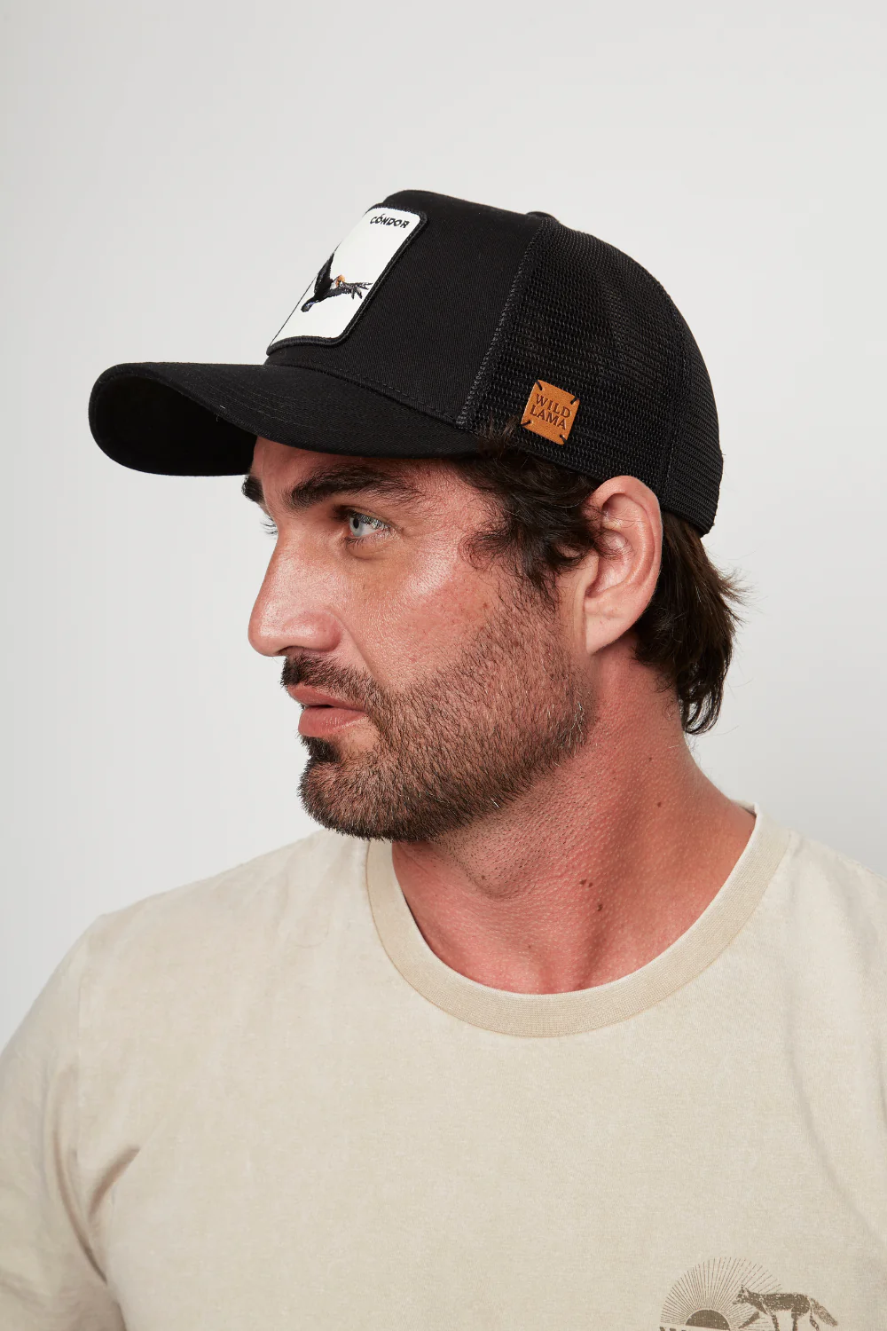 Jockey Cóndor Orgánico Negro con CHIP NFC - Imagen 4