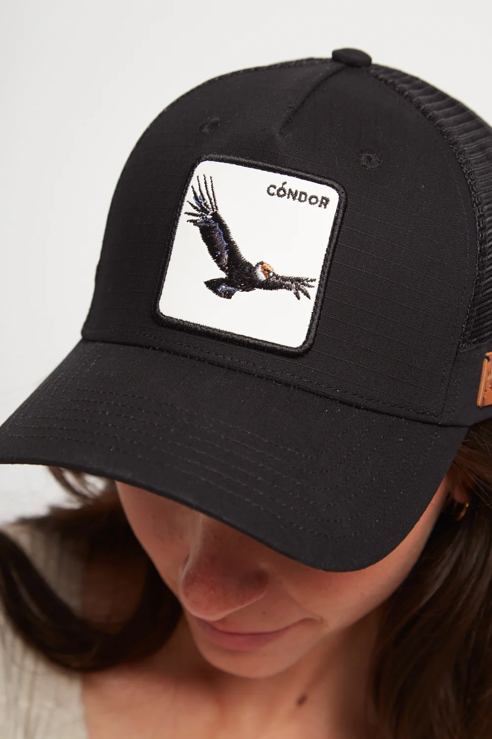 Jockey Cóndor Ripstop Algodón Orgánico Negro - Imagen 4