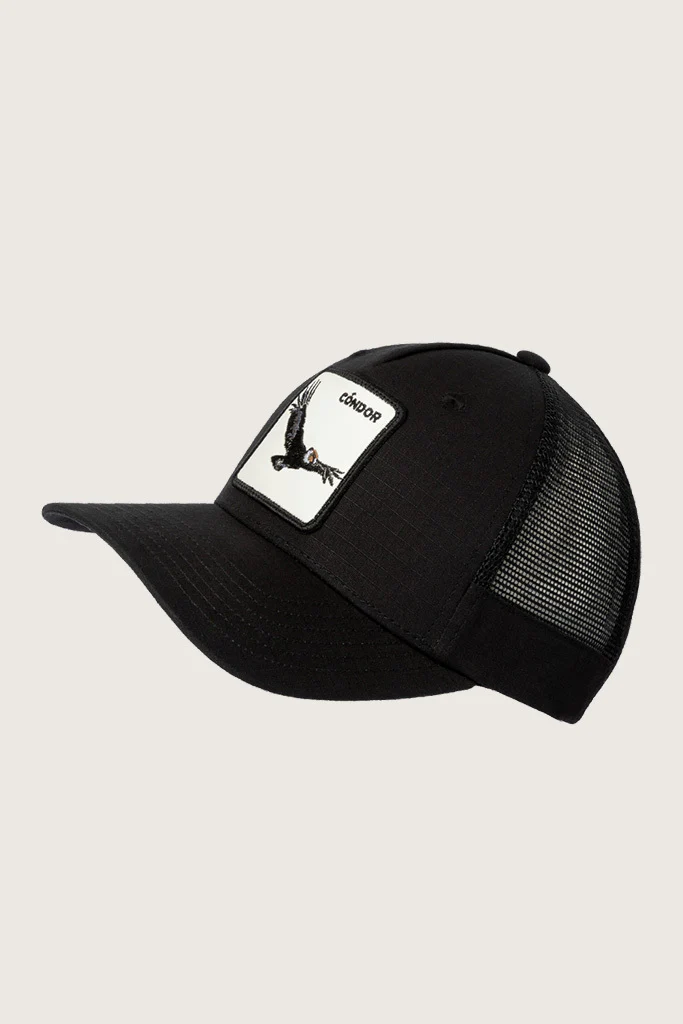 Jockey Cóndor Ripstop Algodón Orgánico Negro - Imagen 5