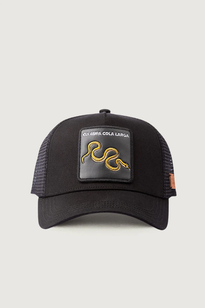 Jockey Culebra Cola Larga Algodón Orgánico Negro