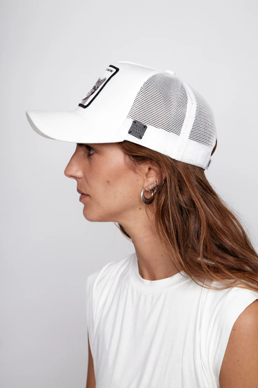 Jockey Gato Andino Lino Blanco - Imagen 5