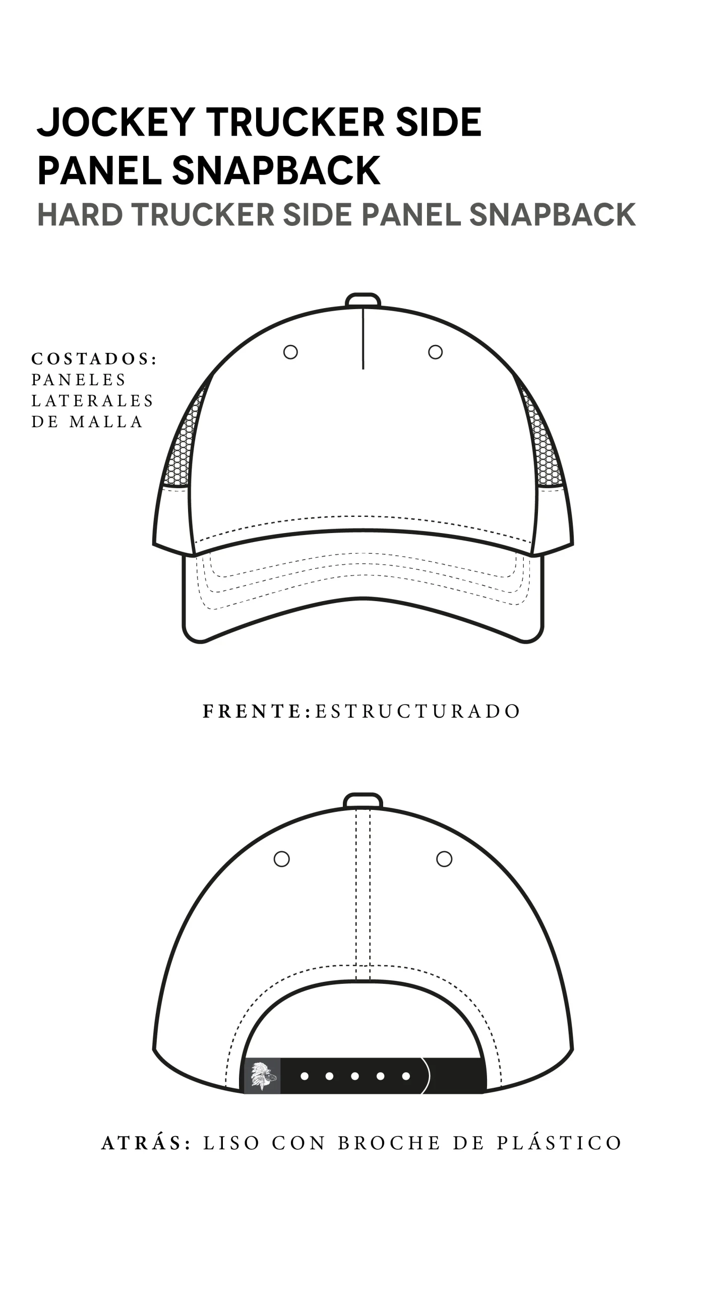 Jockey Cóndor Ripstop Algodón Orgánico Negro - Imagen 8