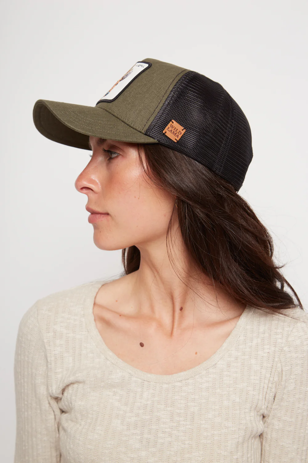 Jockey Huemul Con Causa Verde Militar - Imagen 3