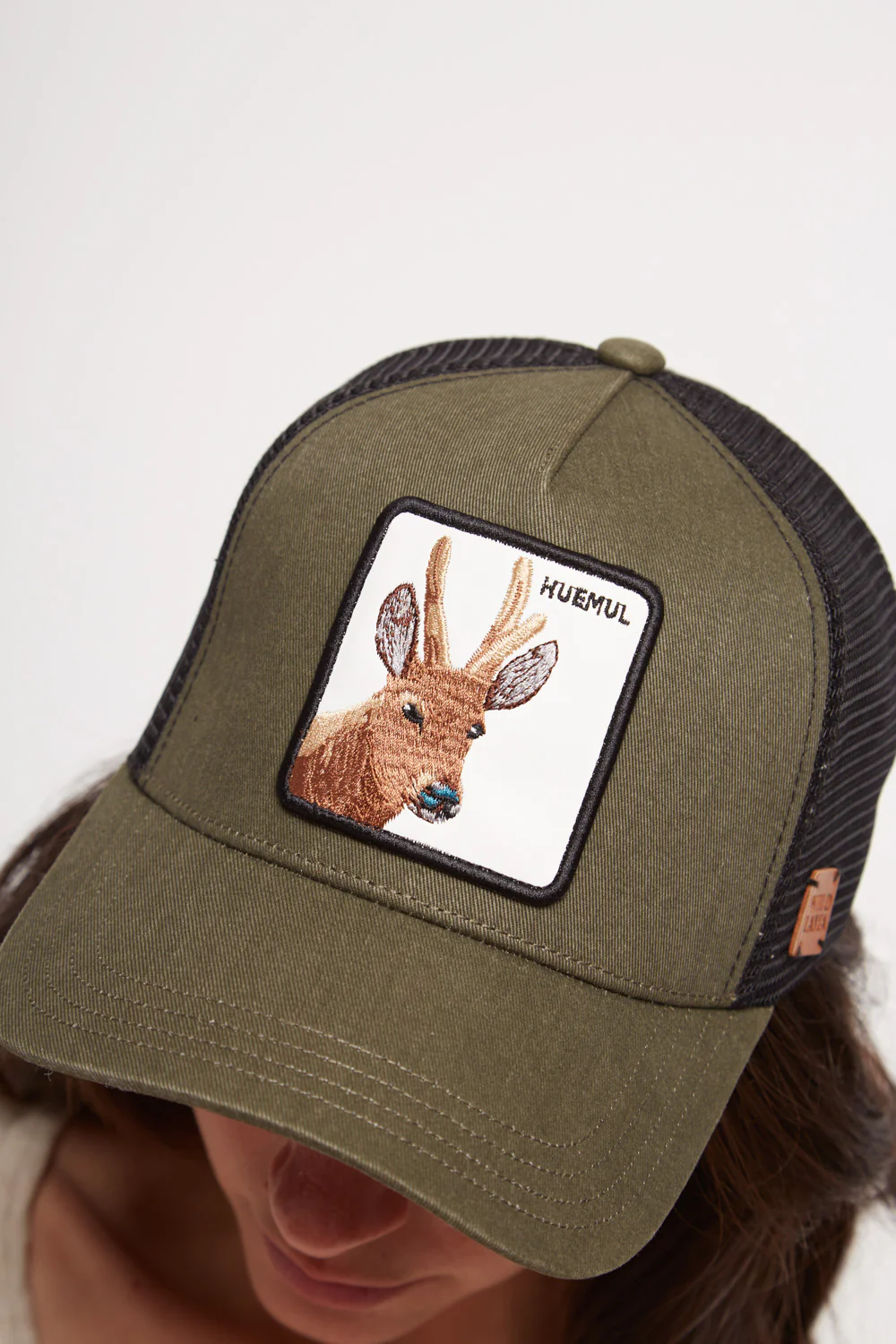 Jockey Huemul Con Causa Verde Militar - Imagen 5