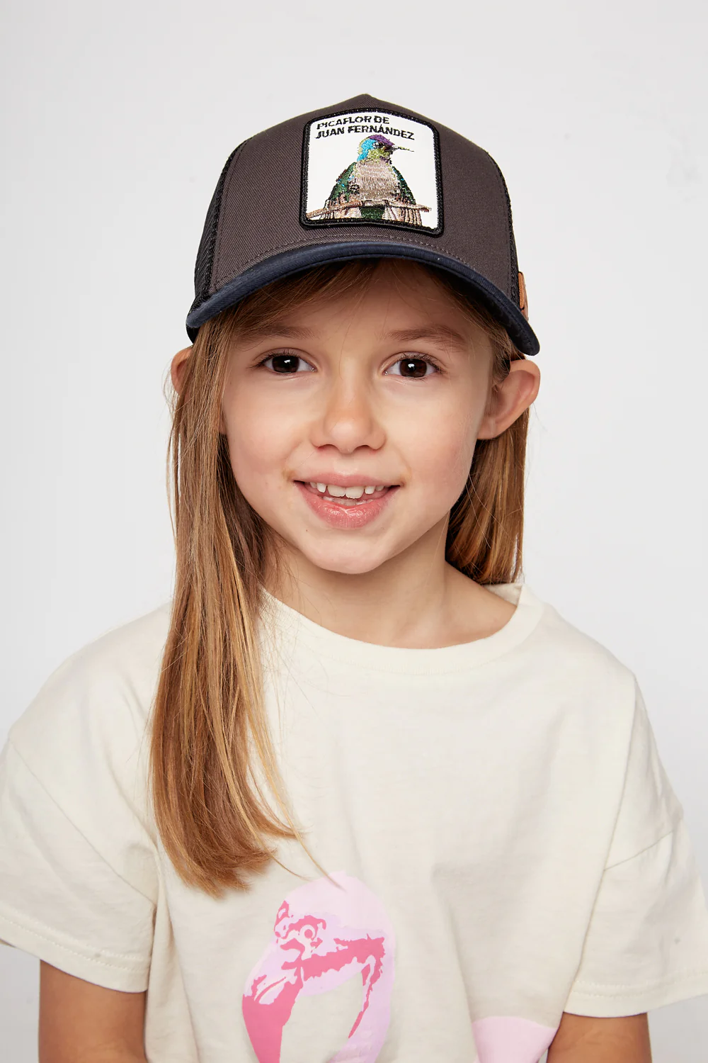 Jockey Picaflor Algodón Orgánico Gris Kids - Imagen 3