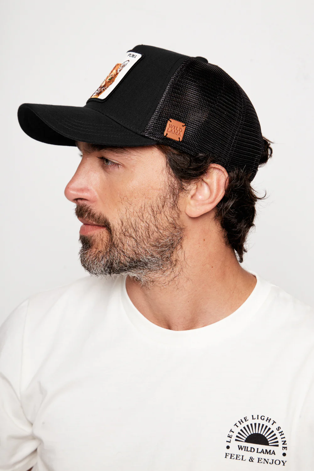 Jockey Puma Orgánico Negro Lino - Imagen 3