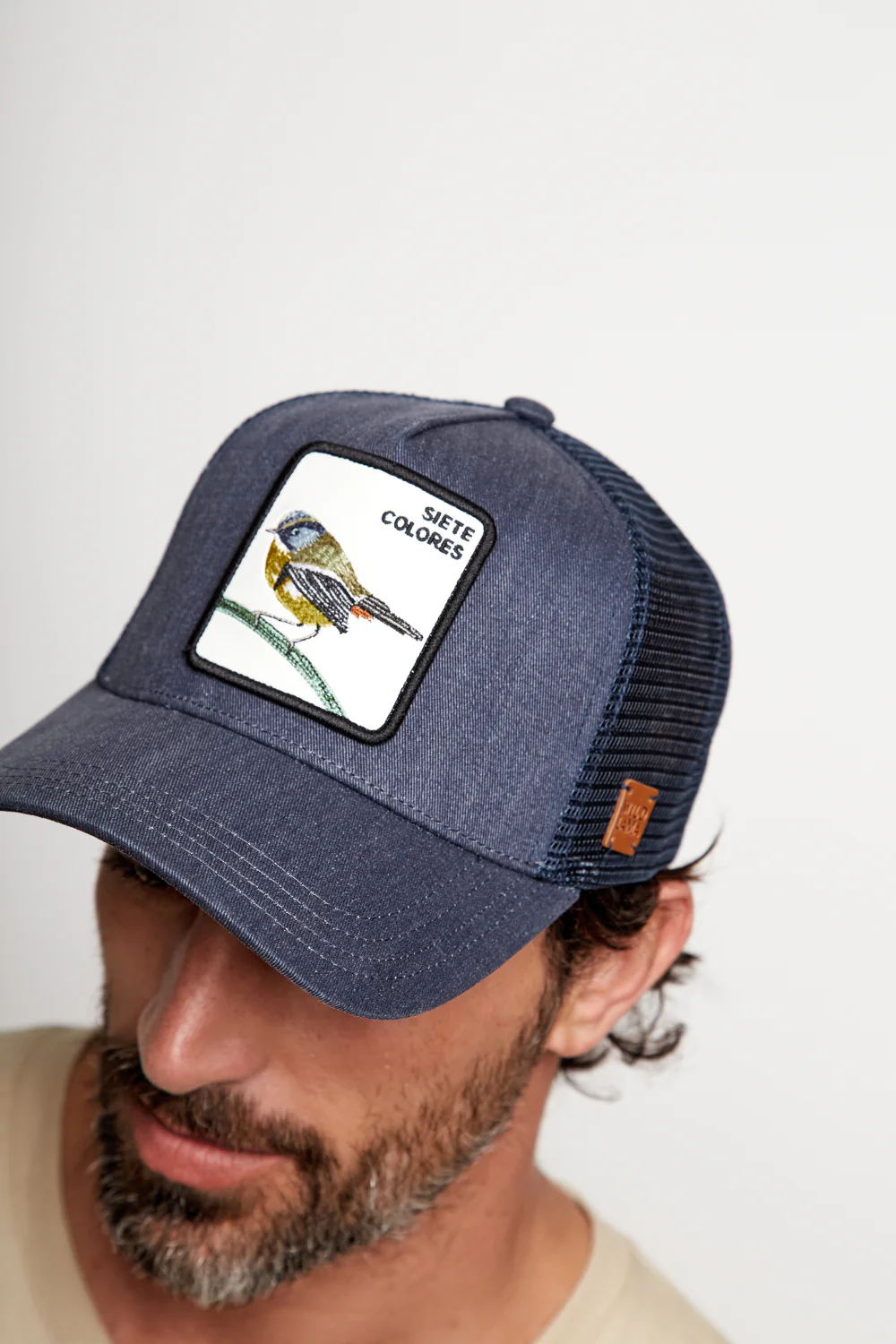 Jockey Siete Colores Orgánico Azul Lavado - Imagen 6