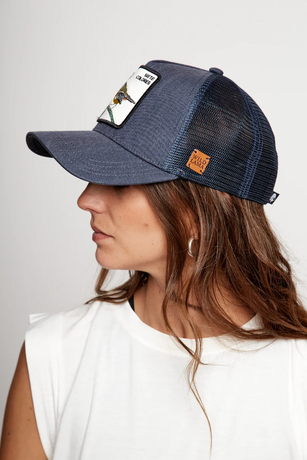 Jockey Siete Colores Orgánico Azul Lavado - Imagen 3