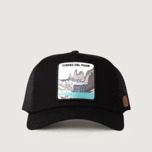 Jockey Torres del Paine Algodón Orgánico Negro