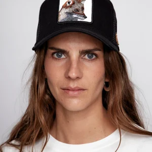 Jockey Zorro Chilote Algodón Orgánico Negro