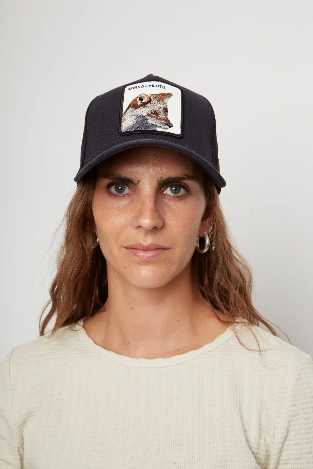 Jockey Zorro Chilote Orgánico Azul Marino Espiga - Imagen 3