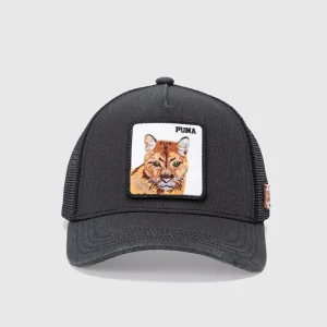 Jockey Puma Orgánico Negro Lavado Kids