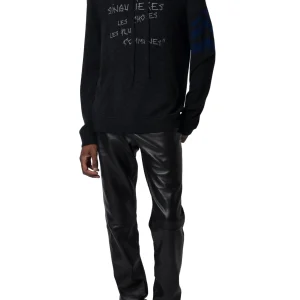 Sweater Clay Engraved Wording Antracita