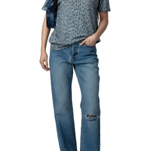 Sweater Ida Cp Leo Print Nube