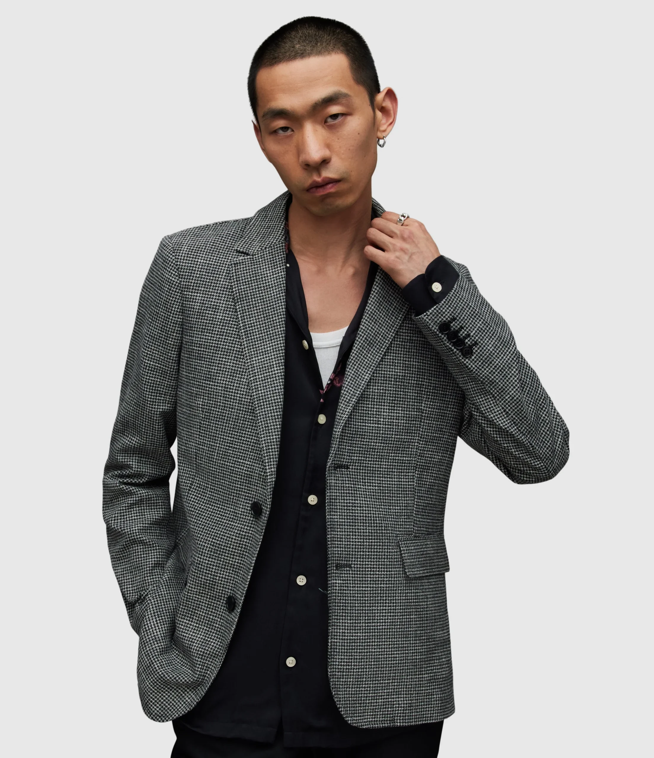 Saco Kingly Black/White - Imagen 4