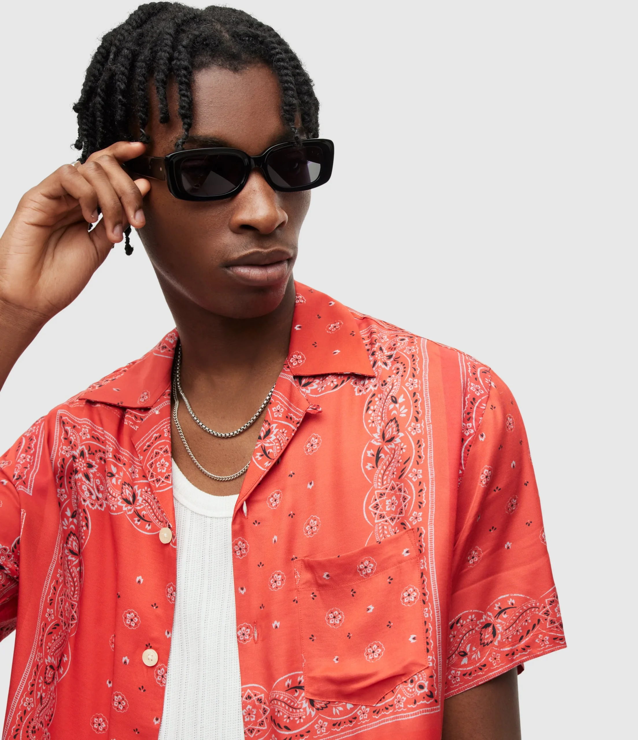 Camisa Tikal Ruby Red - Imagen 5