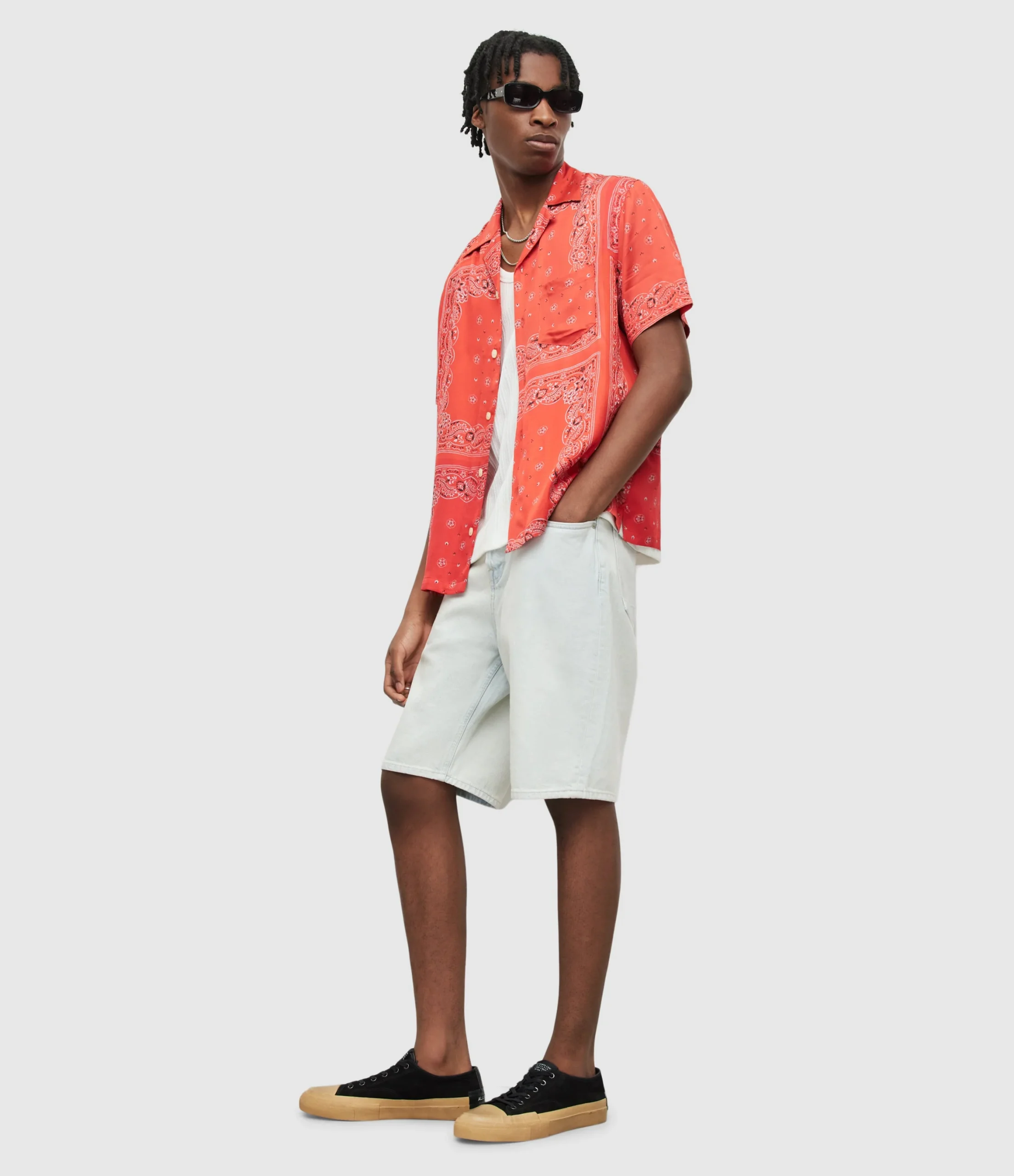 Camisa Tikal Ruby Red - Imagen 6